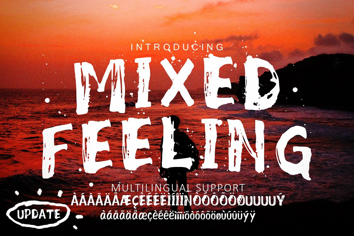 Mixed Feeling Font example image 1