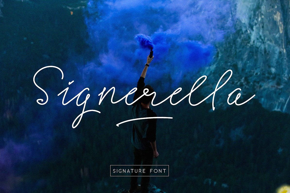 Signerella Font Duo example image 1