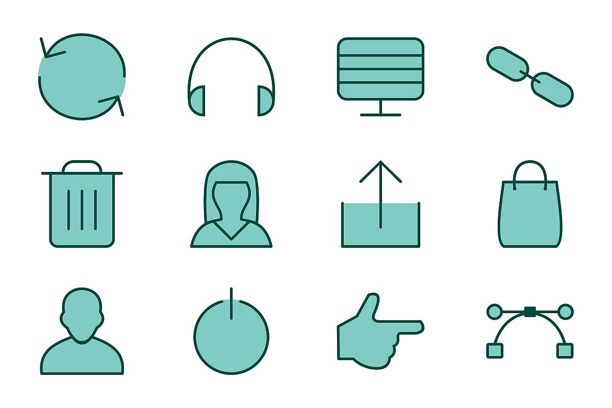 Set Of Multimedia Icons example image 1