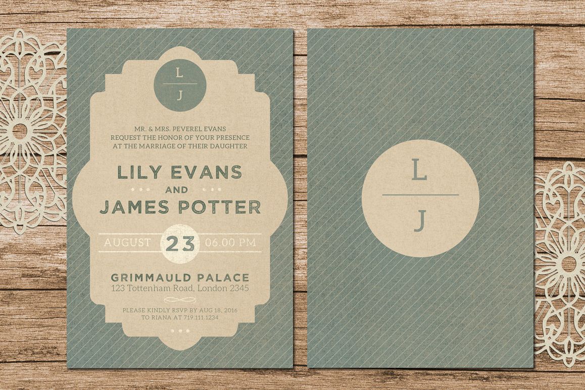 Wedding Invitation example image 1