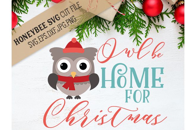 Owl Be Home For Christmas example image 1