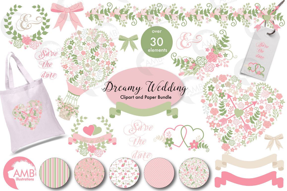 DREAM WEDDING BUNDLE AMB-1708 example image 1