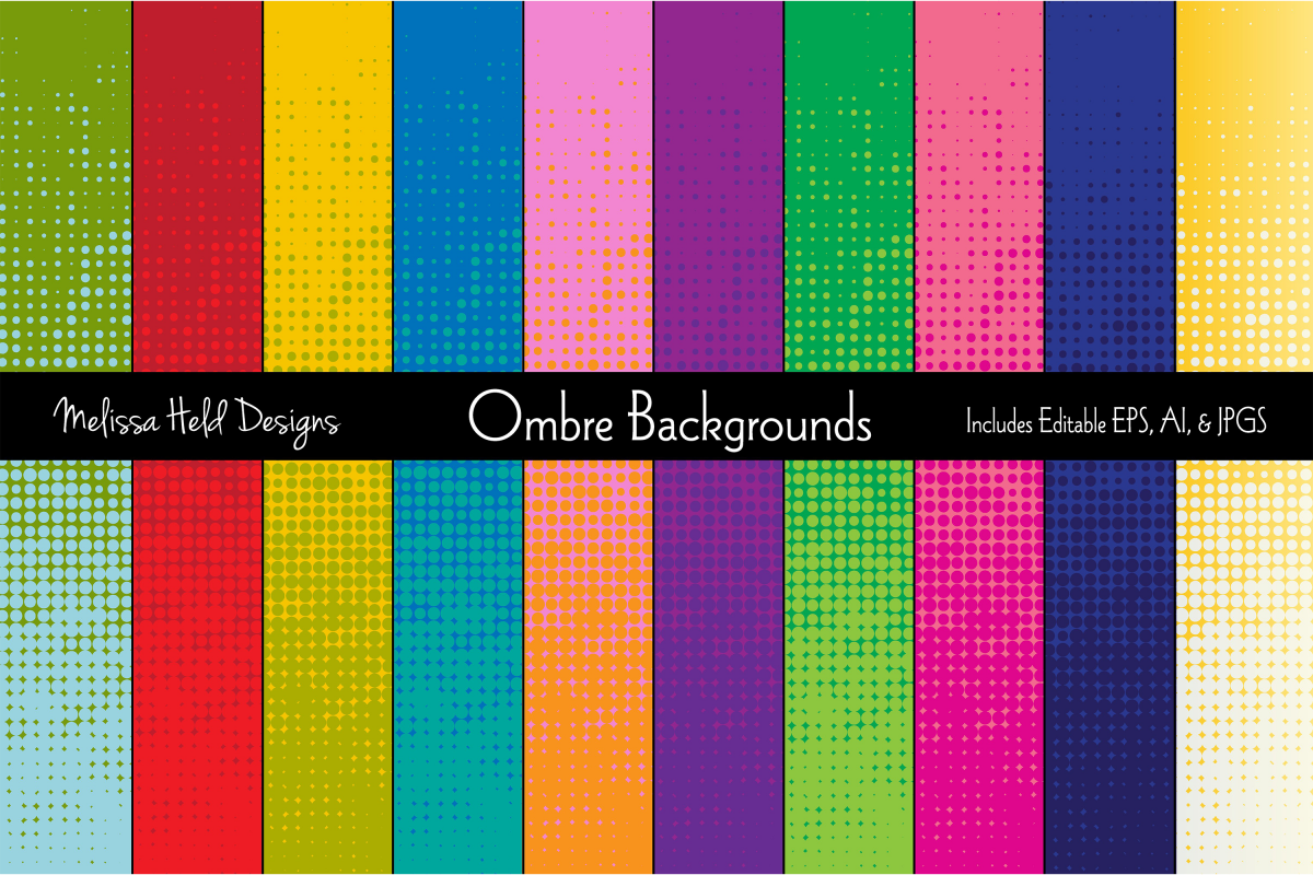 Ombre Backgrounds example image 1