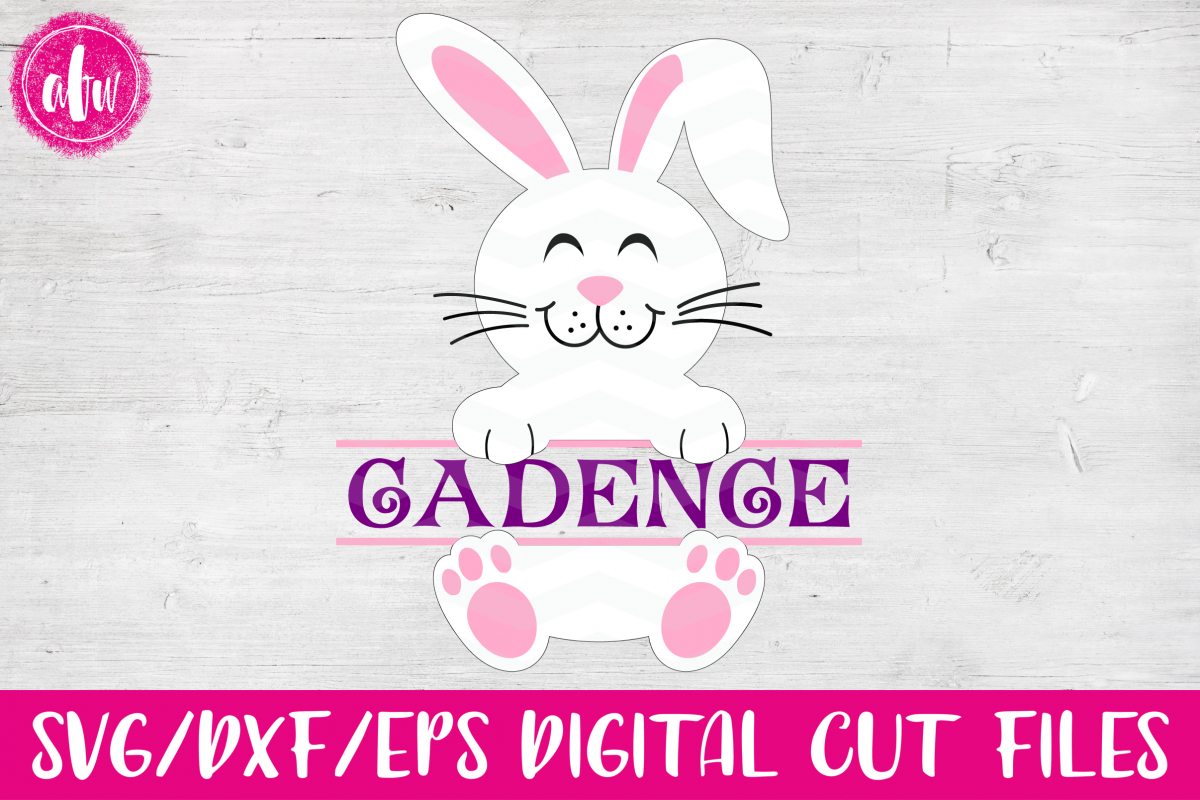 Download Split Bunny - SVG, DXF, EPS Cut File (13601) | SVGs ...