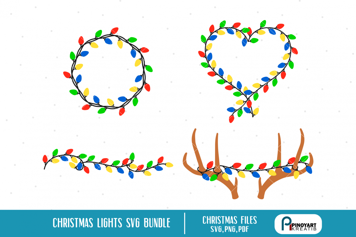 Download Christmas Lights SVG Bundle, Christmas Svg, Christmas ...