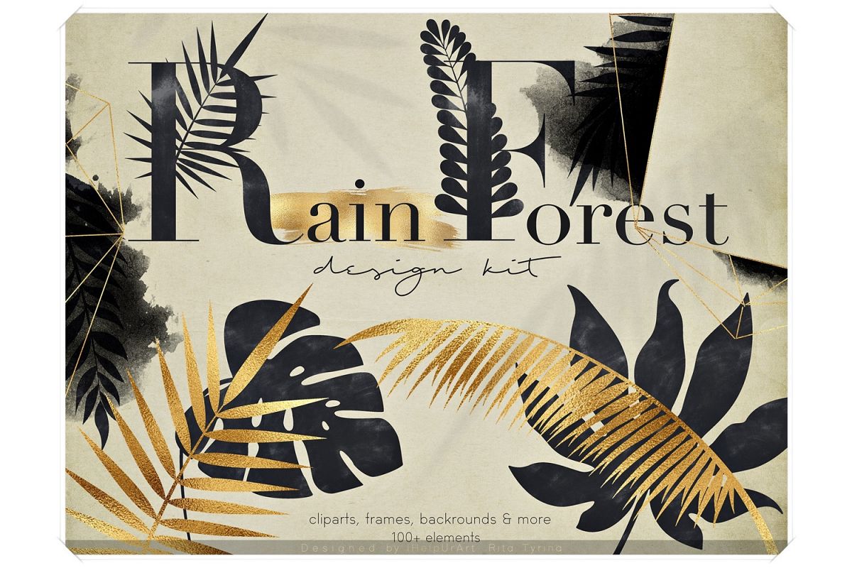 Rain Forest - Tropical Design Bundle example image 1