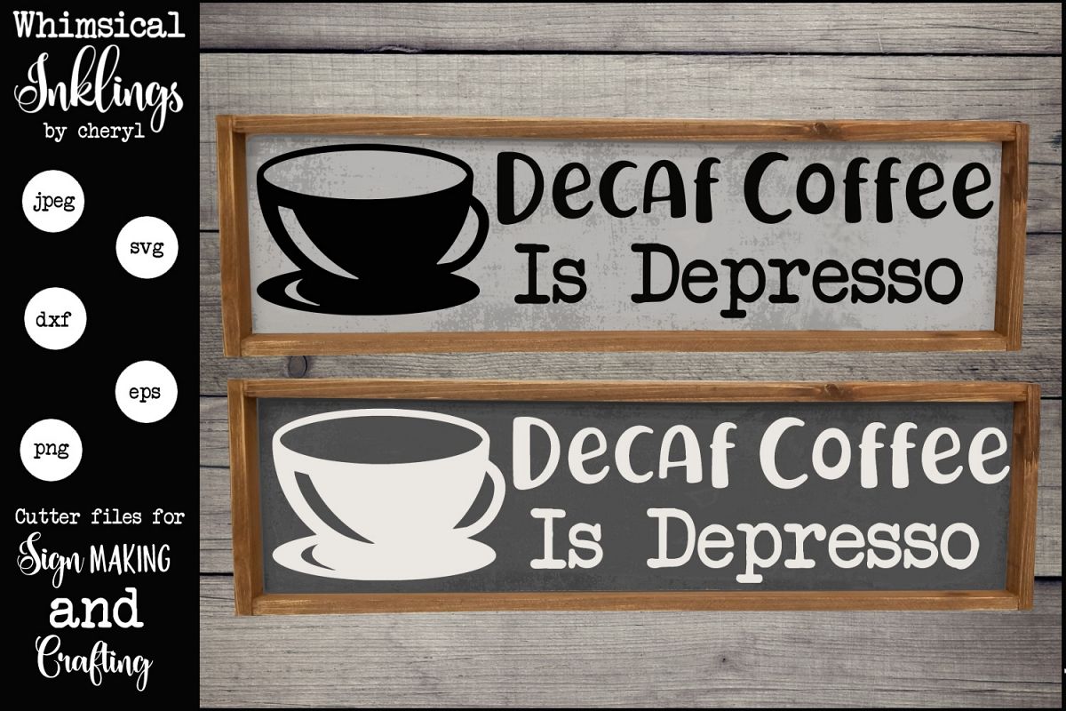 Depresso SVG example image 1