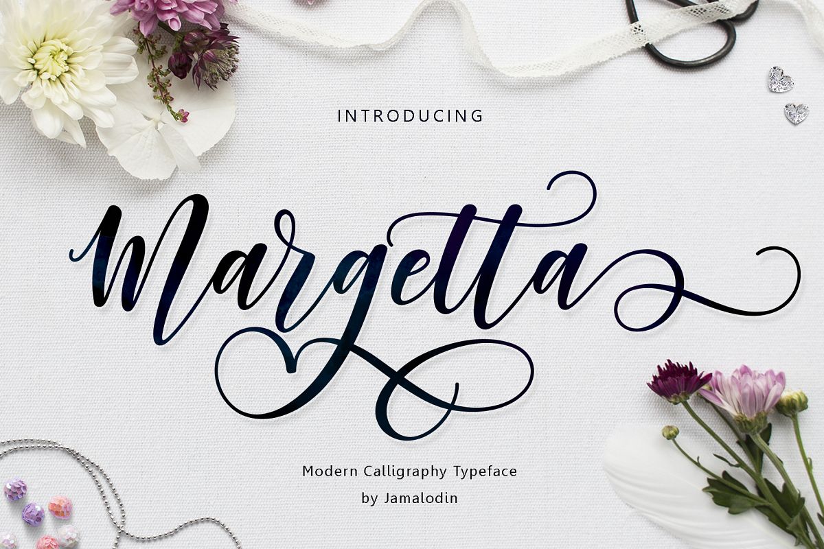 Margetta Script example image 1