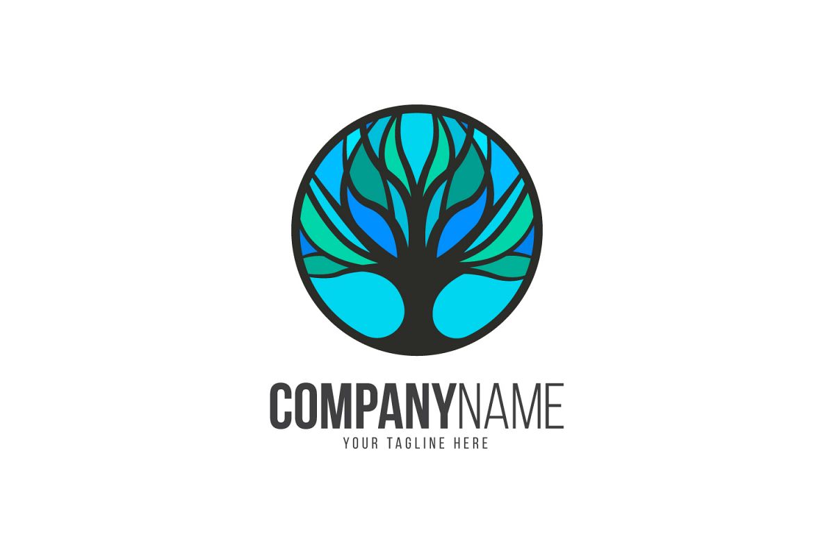 Tree Blue Logo