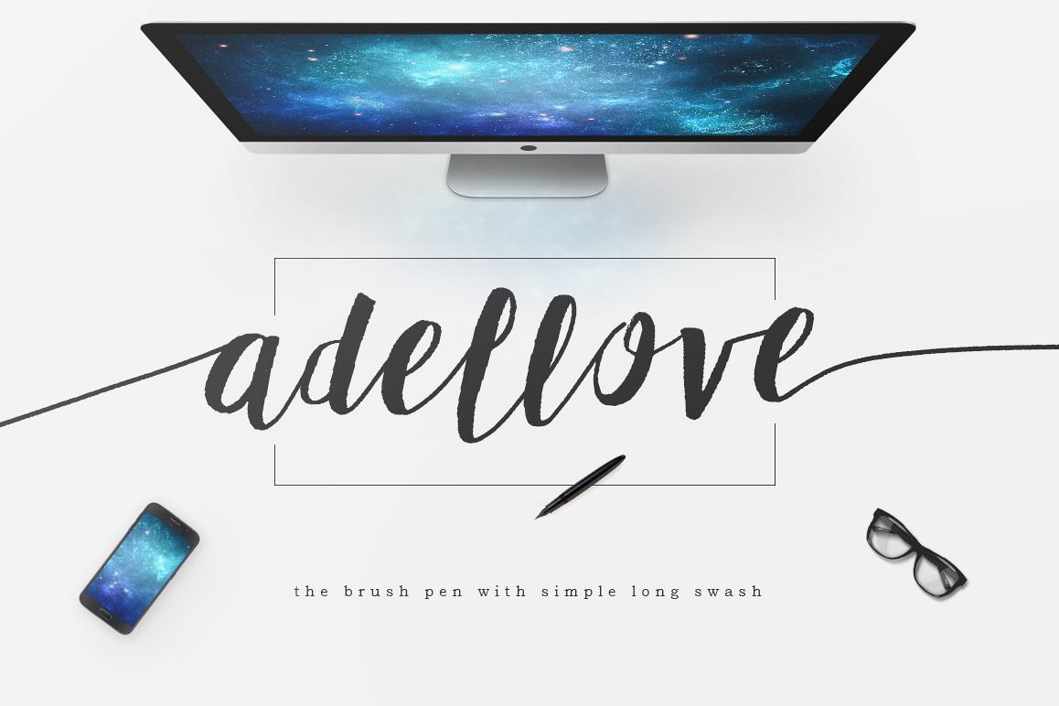 Adellove Typeface example image 1