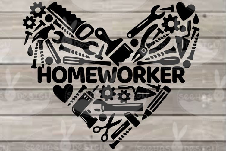 File Homeworker for Cut Laser Print SVG PDF EPS example image 1