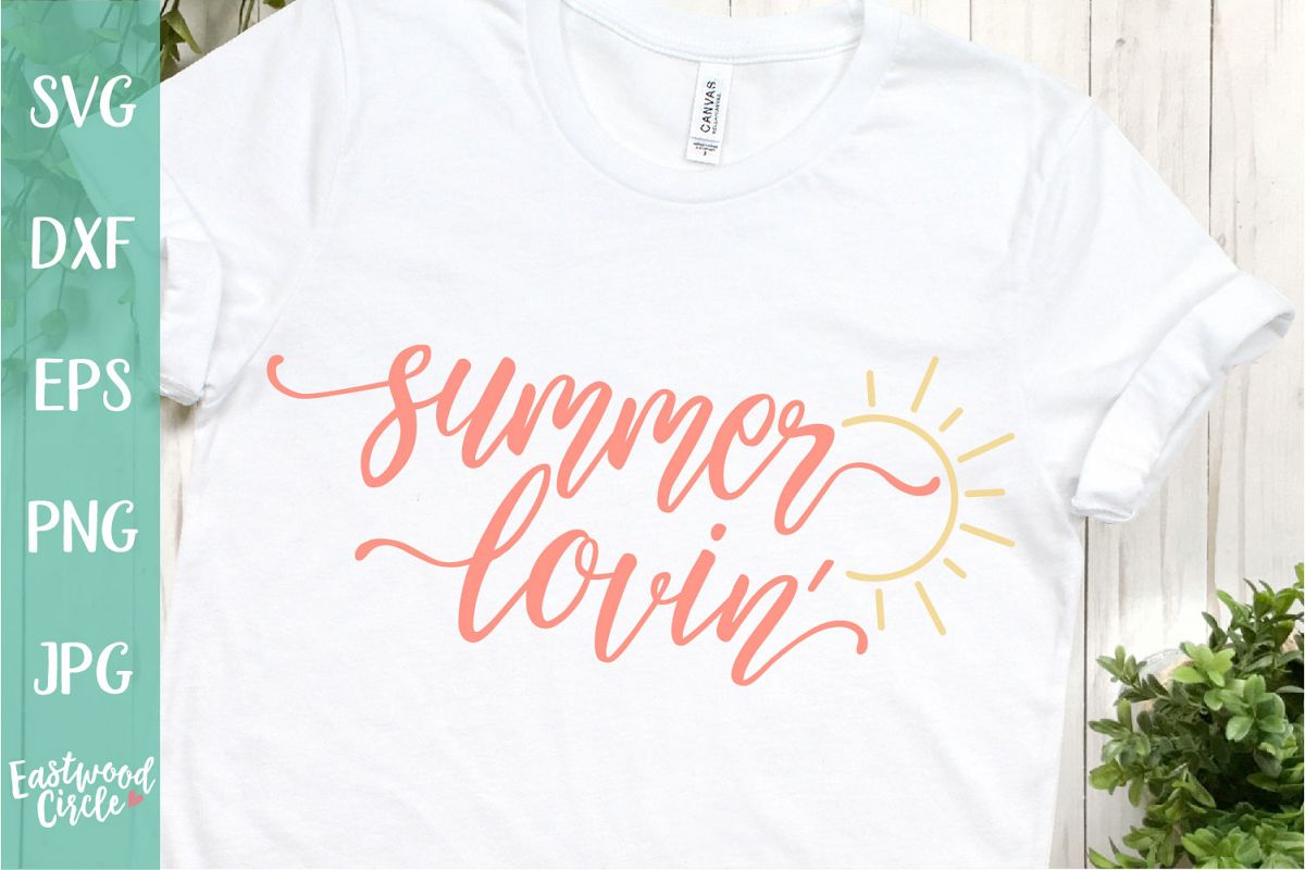 Summer Lovin'- A Summer SVG File for Crafters example image 1