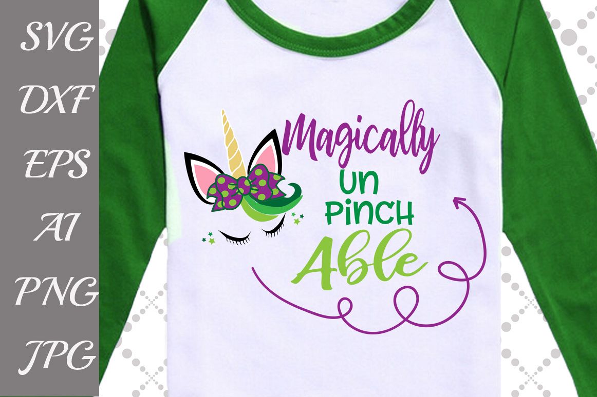 Irish Unicorn Svg example image 1