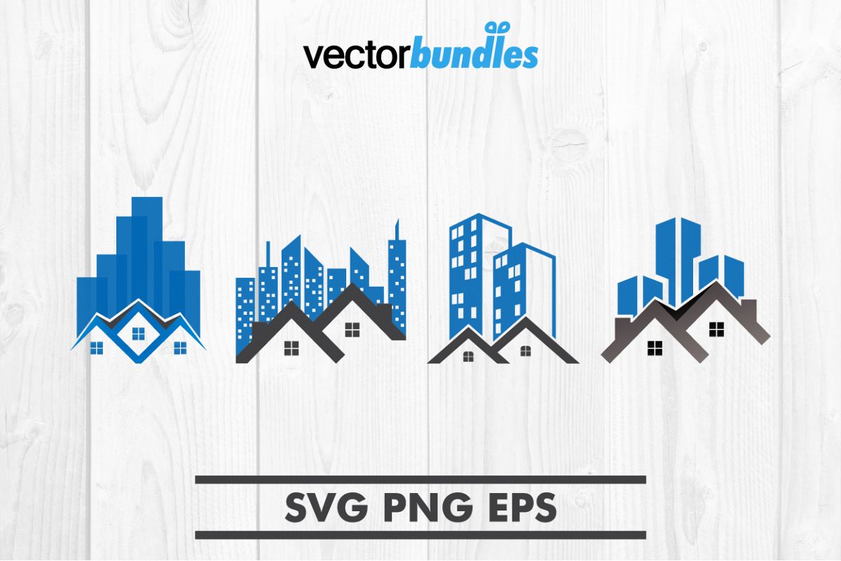 House skyscraper city clip art svg example image 1