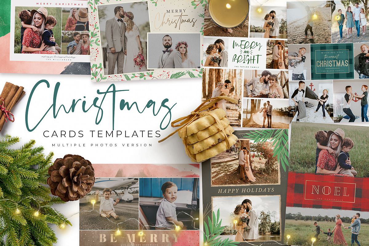 Christmas Card Multiple Photos example image 1