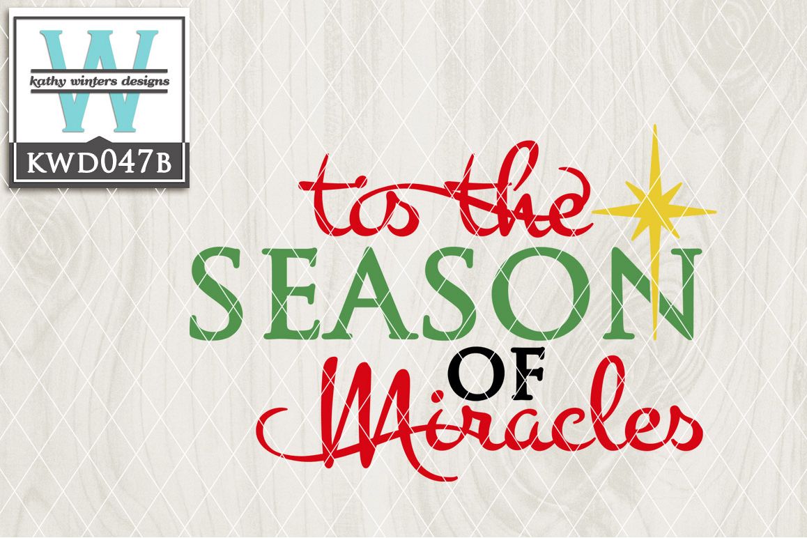 Christmas Cutting File KWD047B example image 1