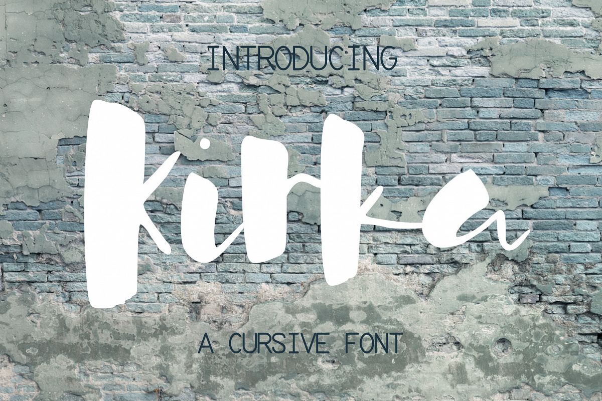 Kirka Font example image 1