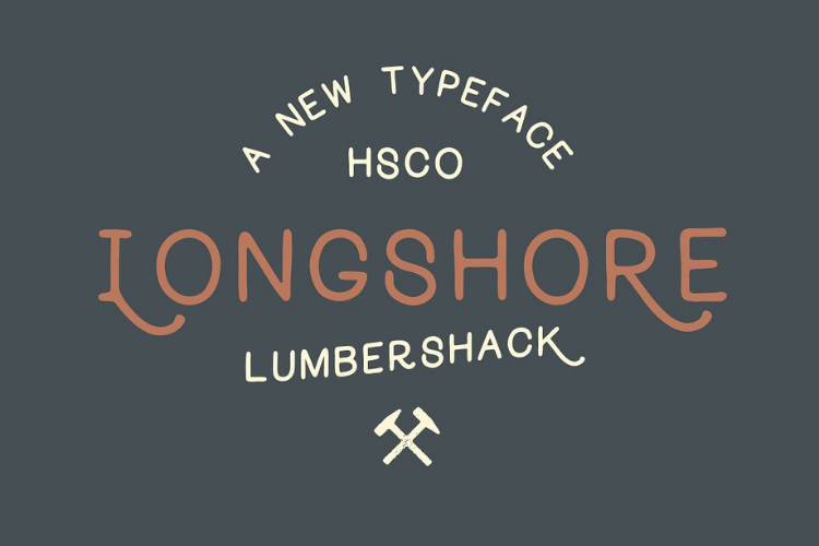 Longshore - Hand Drawn Font example image 1