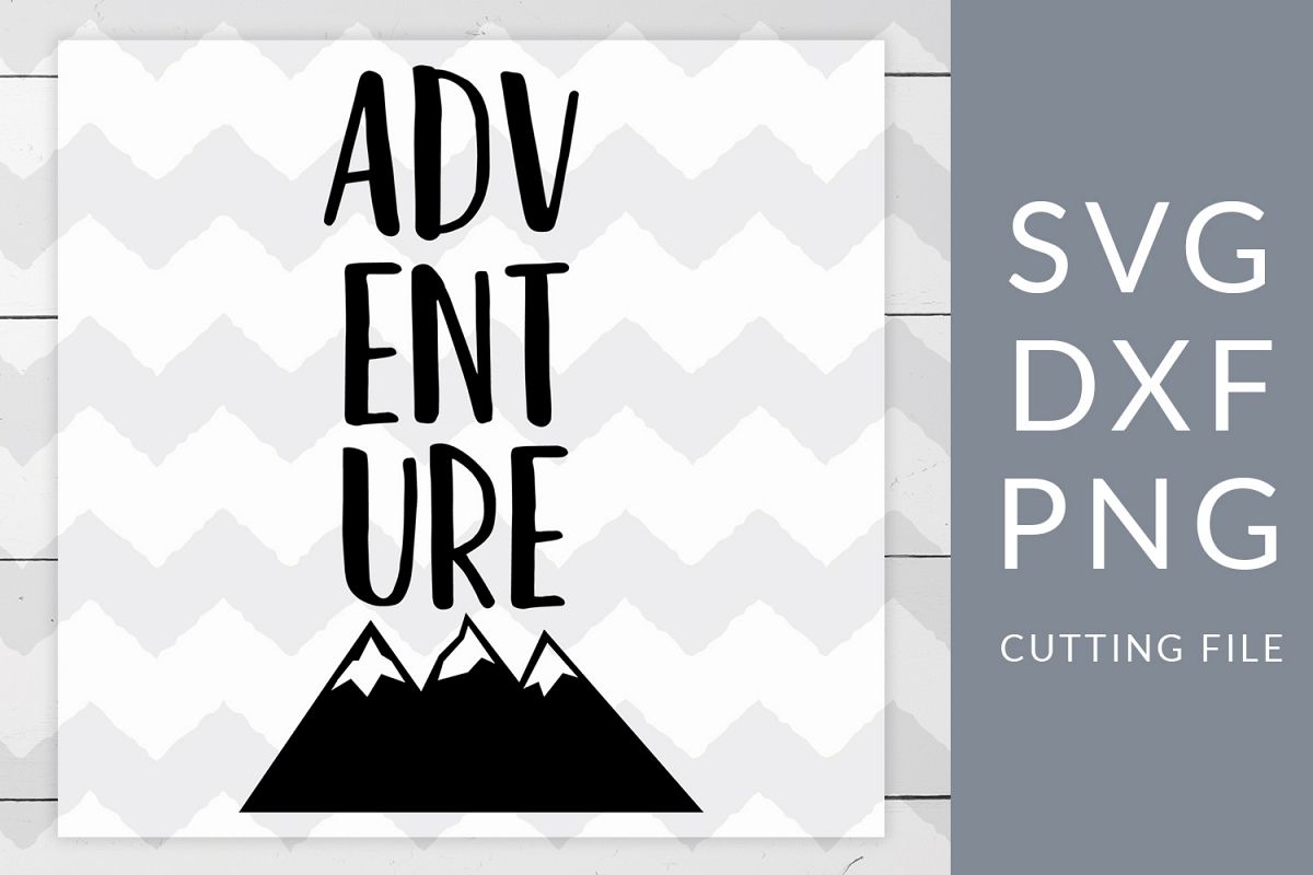 Adventure Camping SVG, DXF, PNG, Cut File example image 1