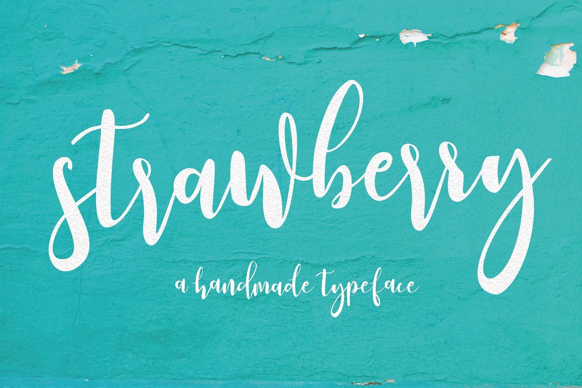 Strawberry Script example image 1