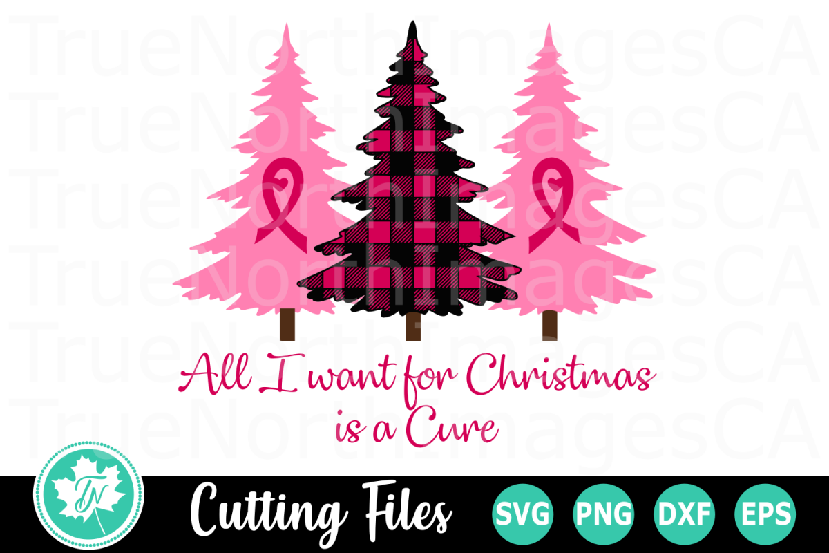 All I Want for Christmas is a Cure - A Christmas SVG File example image 1