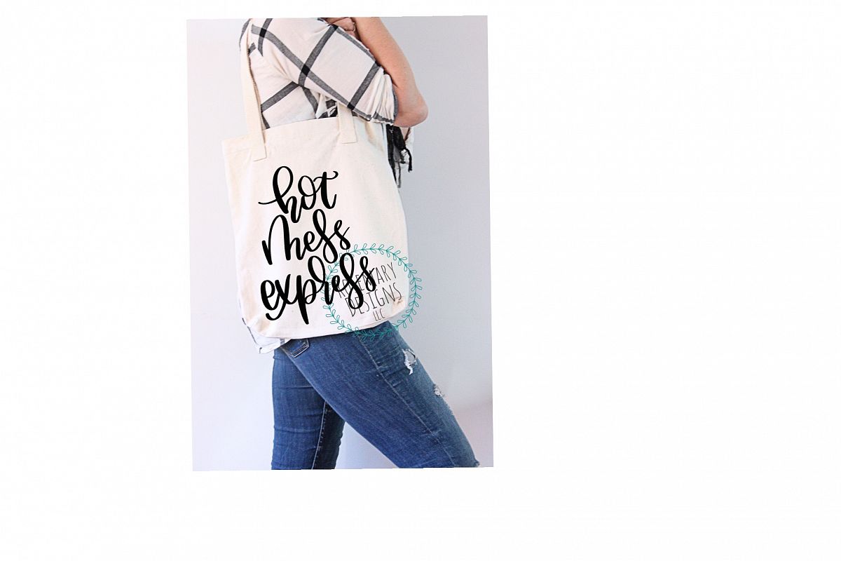 Hot Mess Express - Hand lettered SVG example image 1