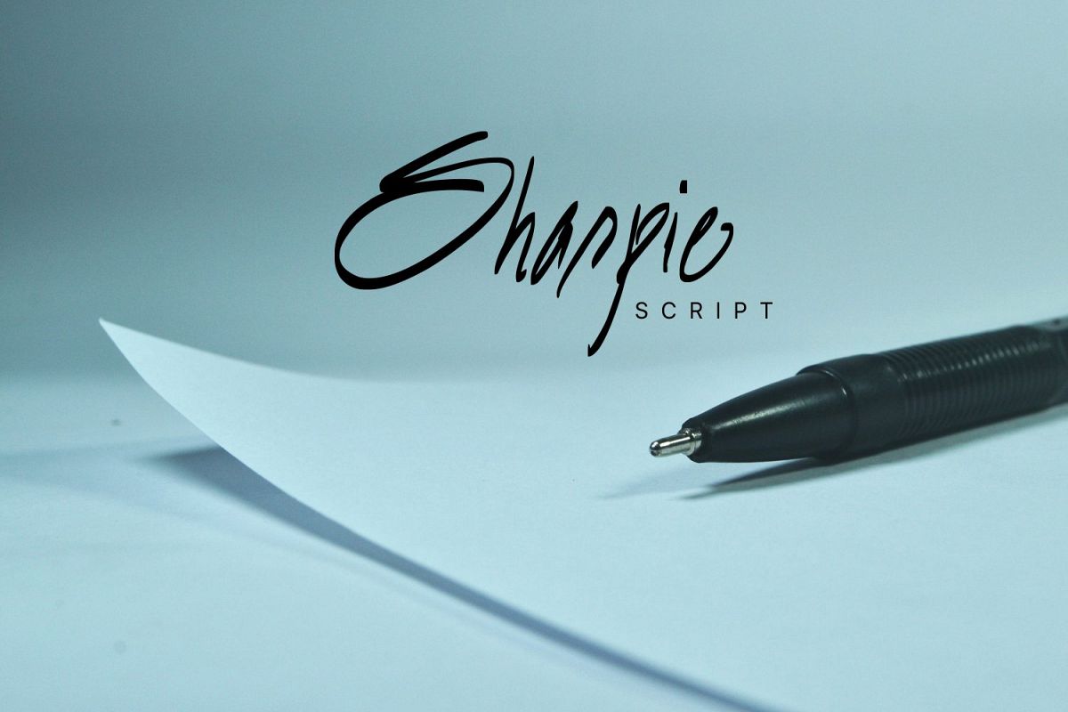 Sharpie Script example image 1