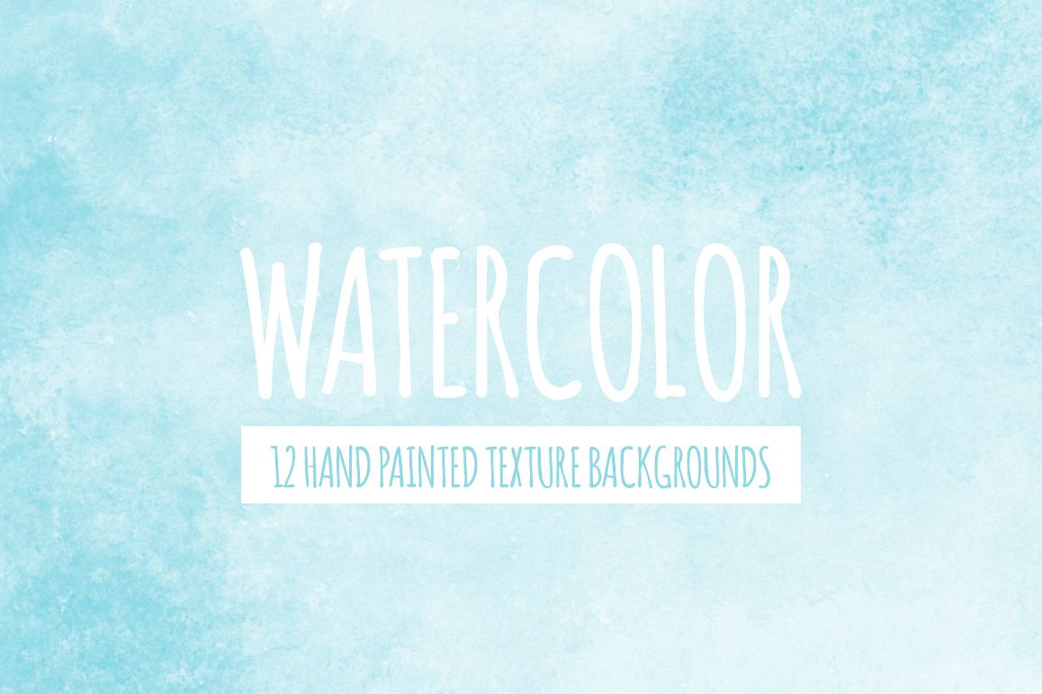 Soft Blue Watercolor Texture Backgrounds example image 1