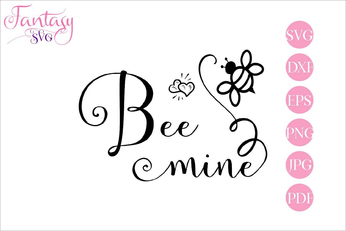 Download Bee mine svg cut file for silhouette and cricut