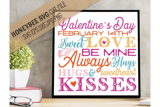 Valentine's Day Subway Art example image 1