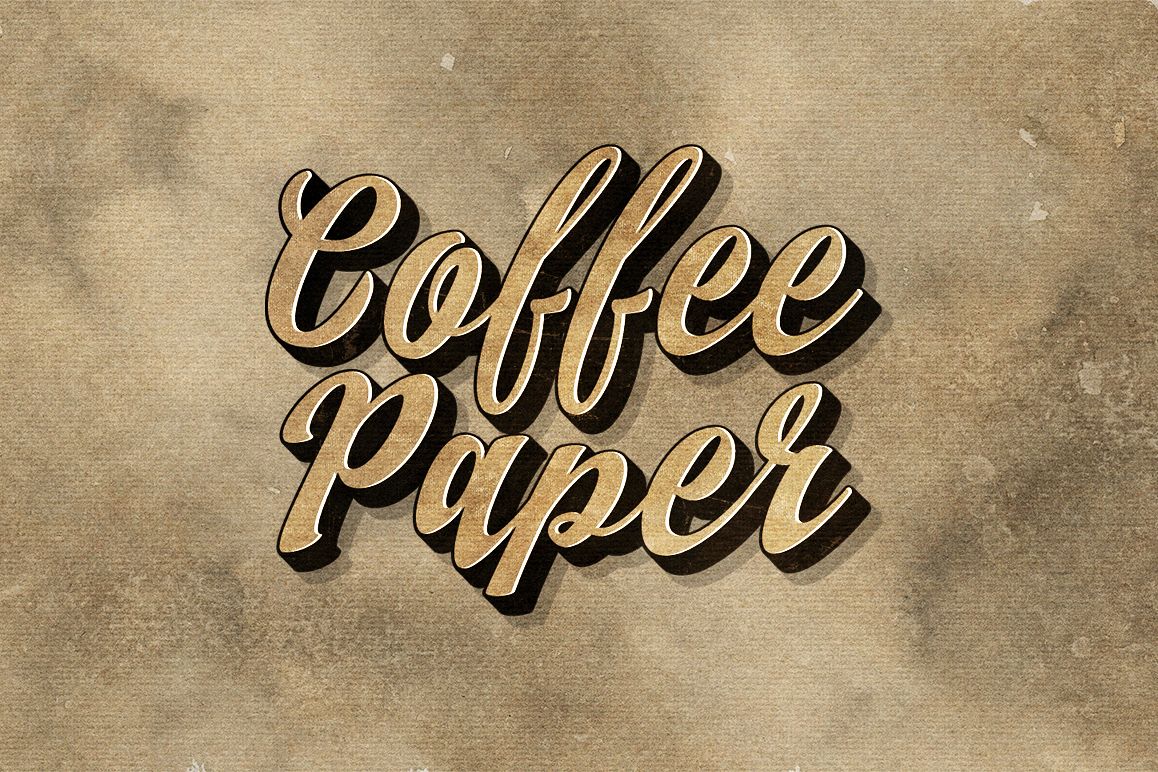 10 Coffee Paper Textures example image 1