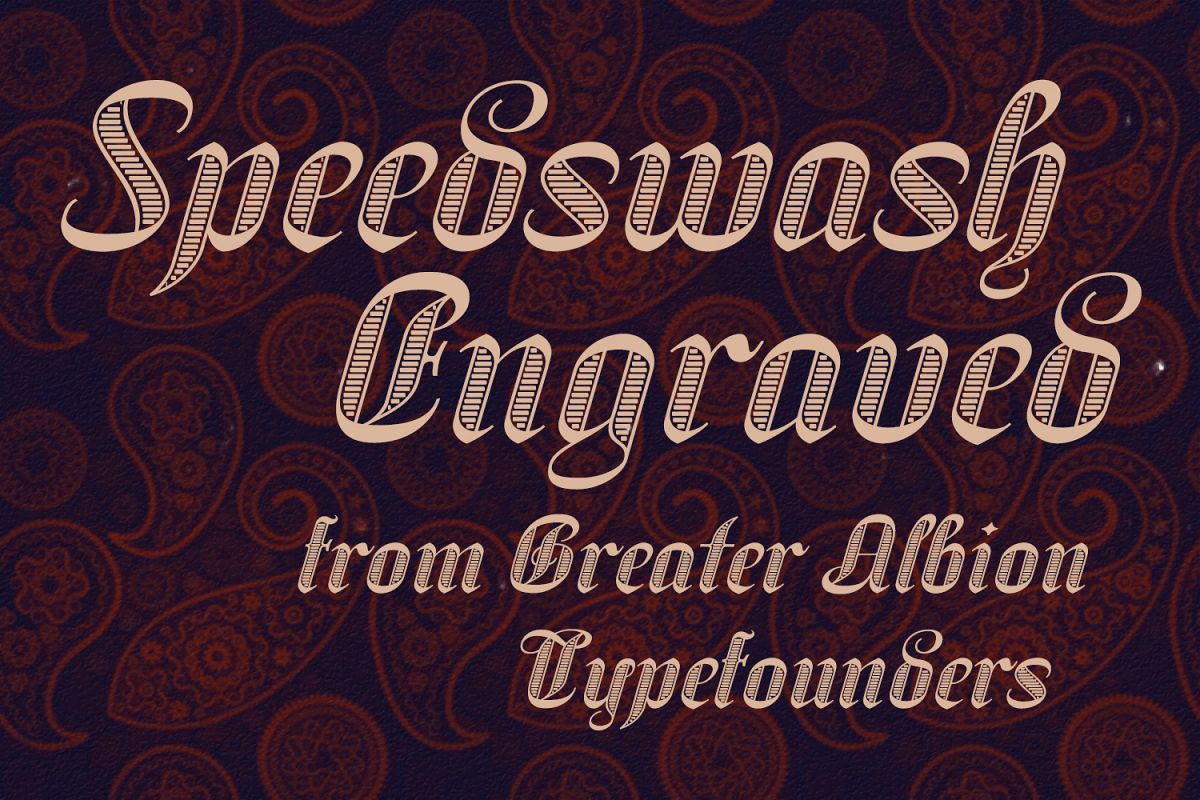 Speedswash Engraved example image 1
