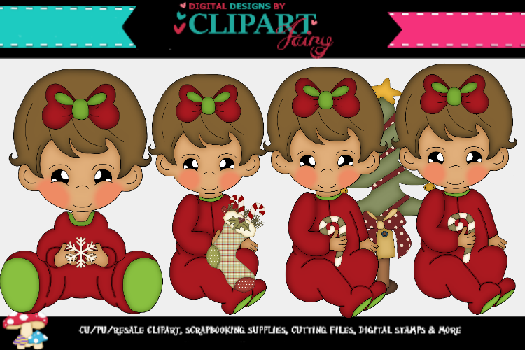 Baby Girl Christmas 4 example image 1