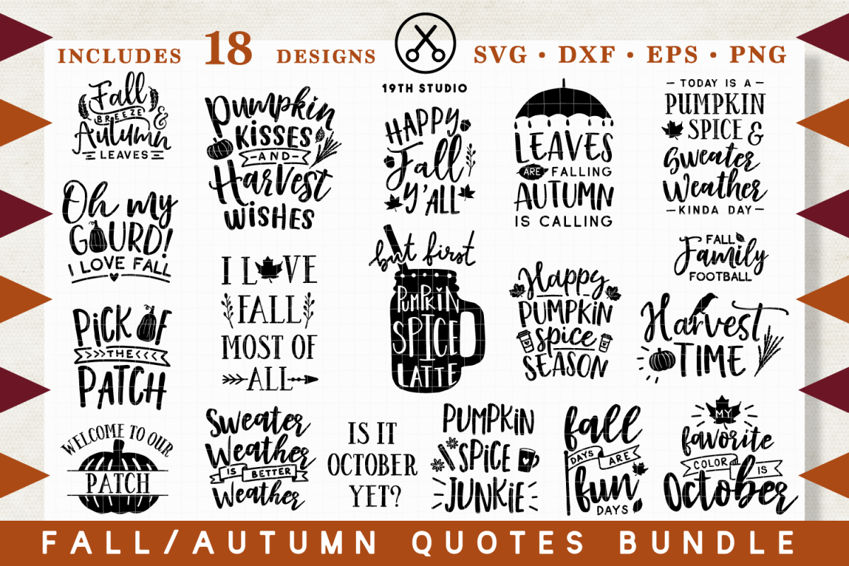 Download Fall SVG| Autumn SVG Bundle - MB29
