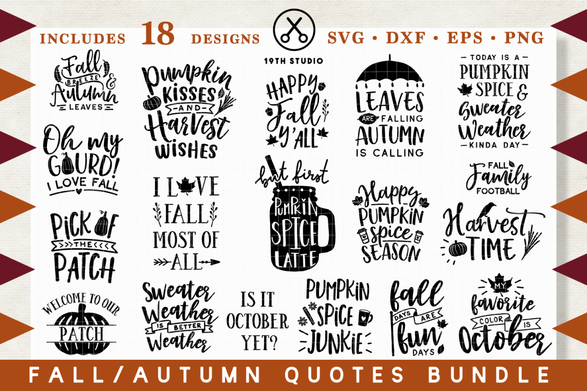 Fall SVG| Autumn SVG Bundle - MB29