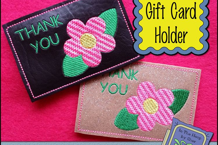 Ith Flower Thank You Gift Card Holder Thank You Gift Card Holder