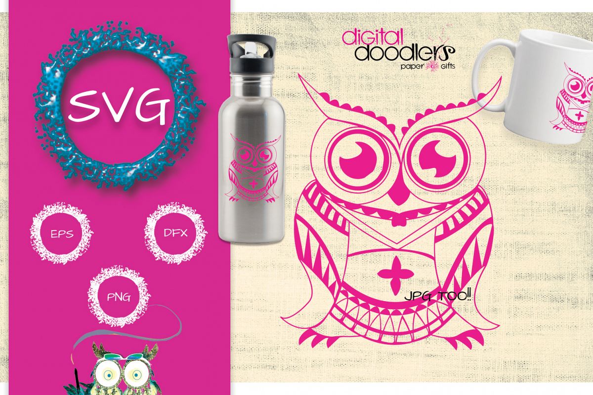 Mandala Owl example image 1