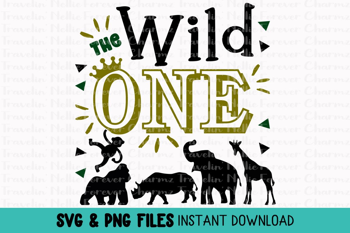 Download Wild One Animals Svg