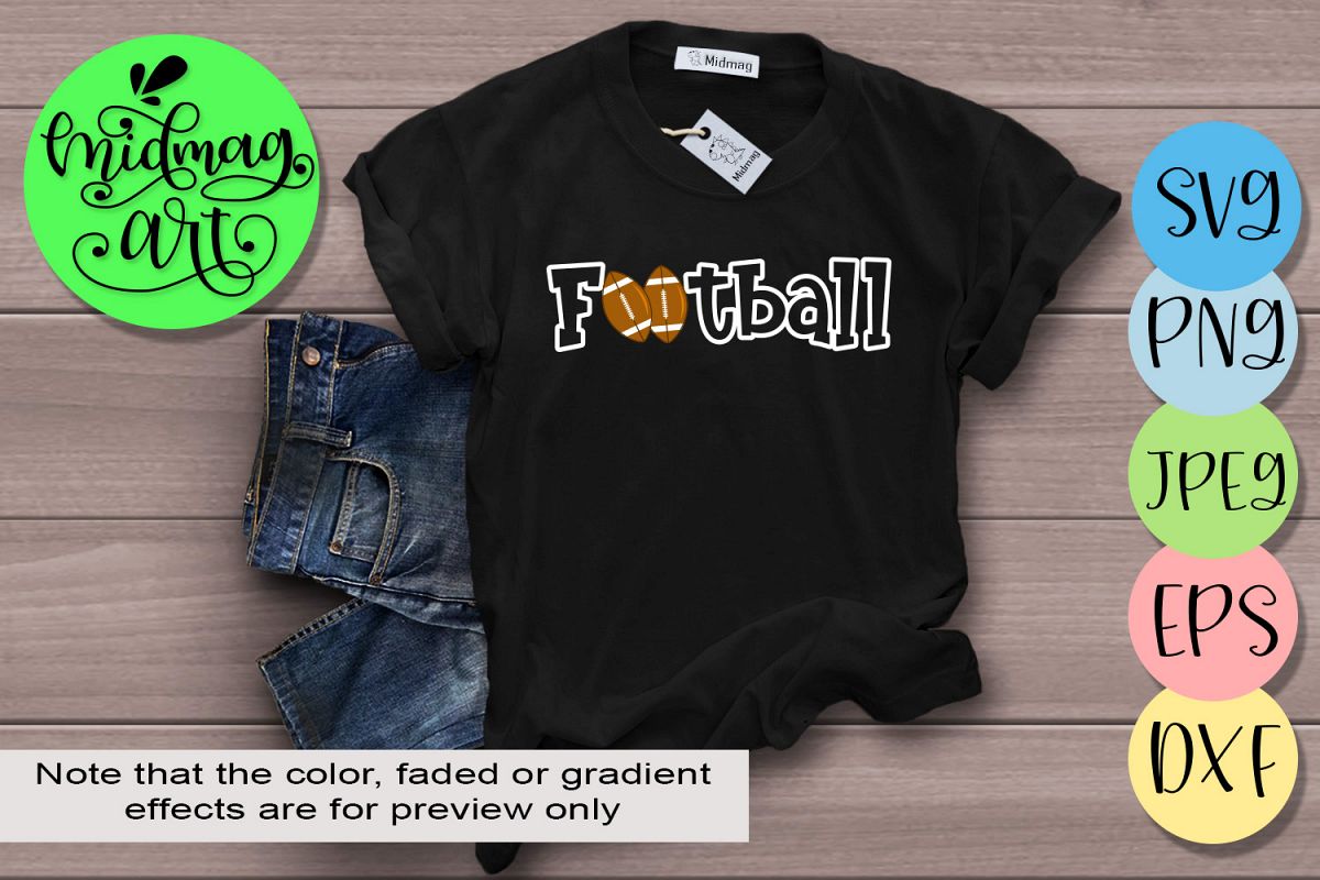 Football svg, sports svg example image 1