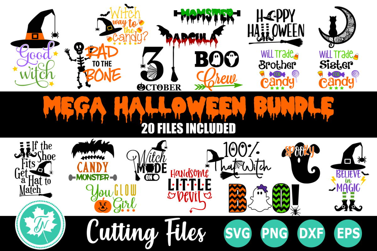 Halloween Bundle - A Halloween SVG Cut File example image 1