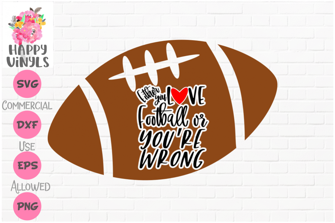 Football SVG Football Fan SVG (129800) | SVGs | Design Bundles