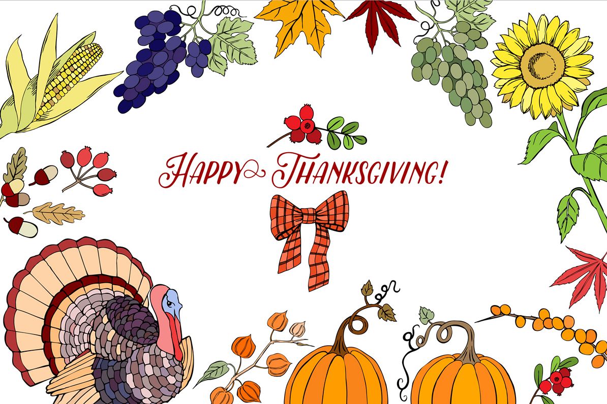 Thanksgiving Day Set example image 1