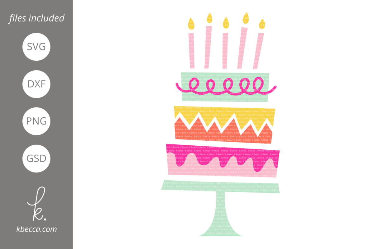 Download Birthday Cake SVG