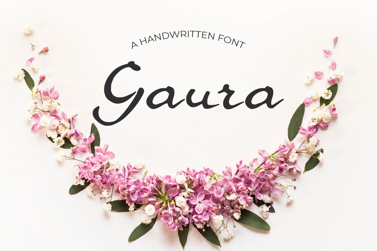Gaura Font example image 1