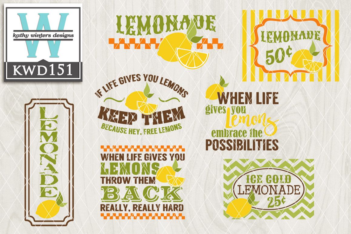 Lemon Cutting File KWD151 example image 1