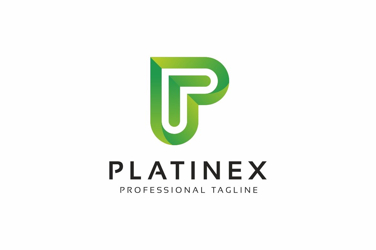 Platinex - P Letter Logo example image 1