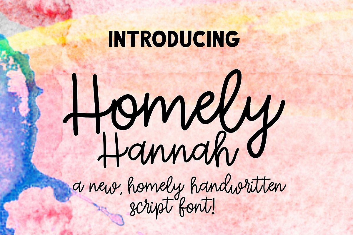 Homely Hannah example image 1