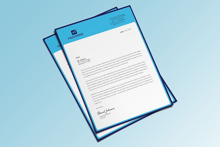 Modern Letterhead example image 1