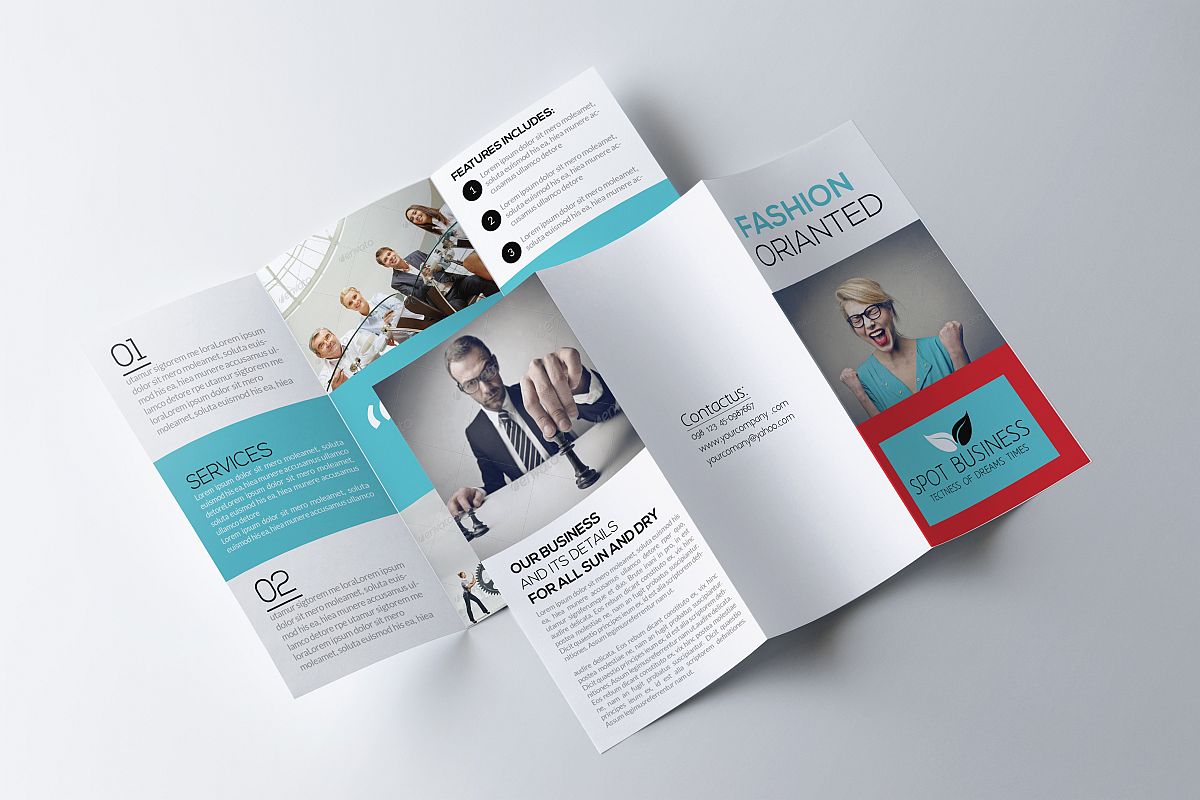 Trifold Psd example image 1