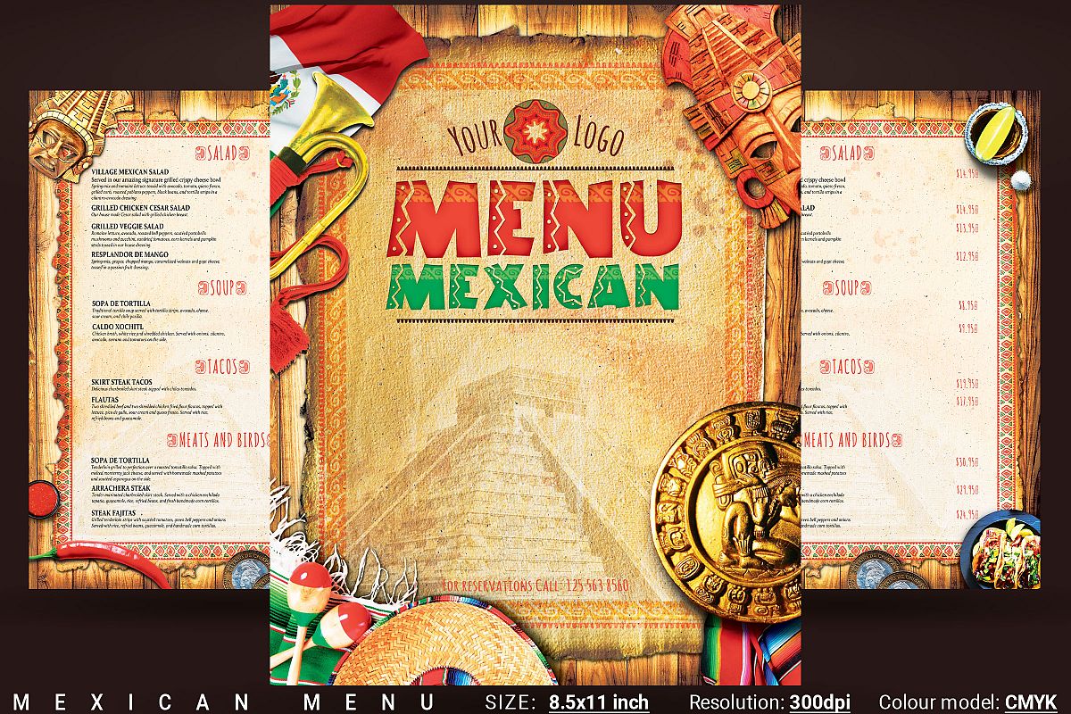 Mexican Menu example image 1